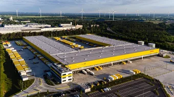 DHL Neubau Megapaketzentrum Ludwigsfelde