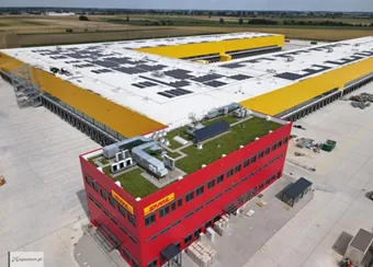 DHL Neubau Paketzentrum Robakowo